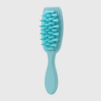 Brosse à cheveux bleu turquoise – 21 cm Neuf
