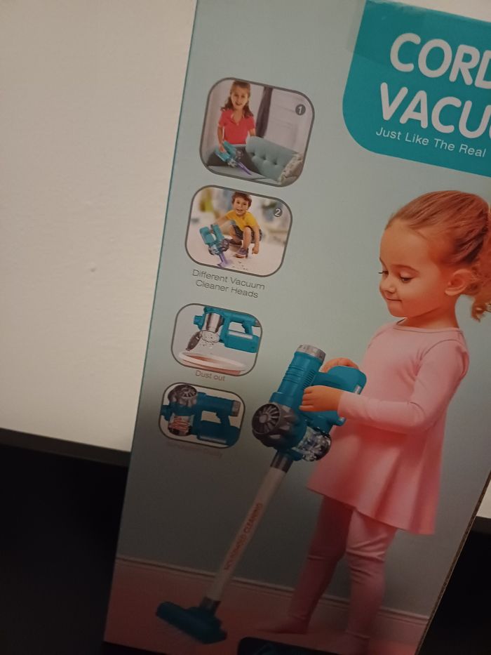 🧸Jouer aspirateur pour enfants Dès 3ans + My home cleaning neuf avec étiquette - photo numéro 5