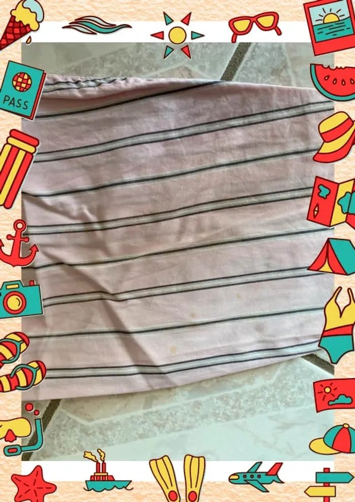 Chemise à rayures Tex XL - photo numéro 4