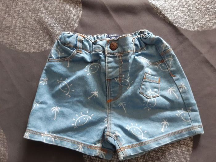 Short en jean