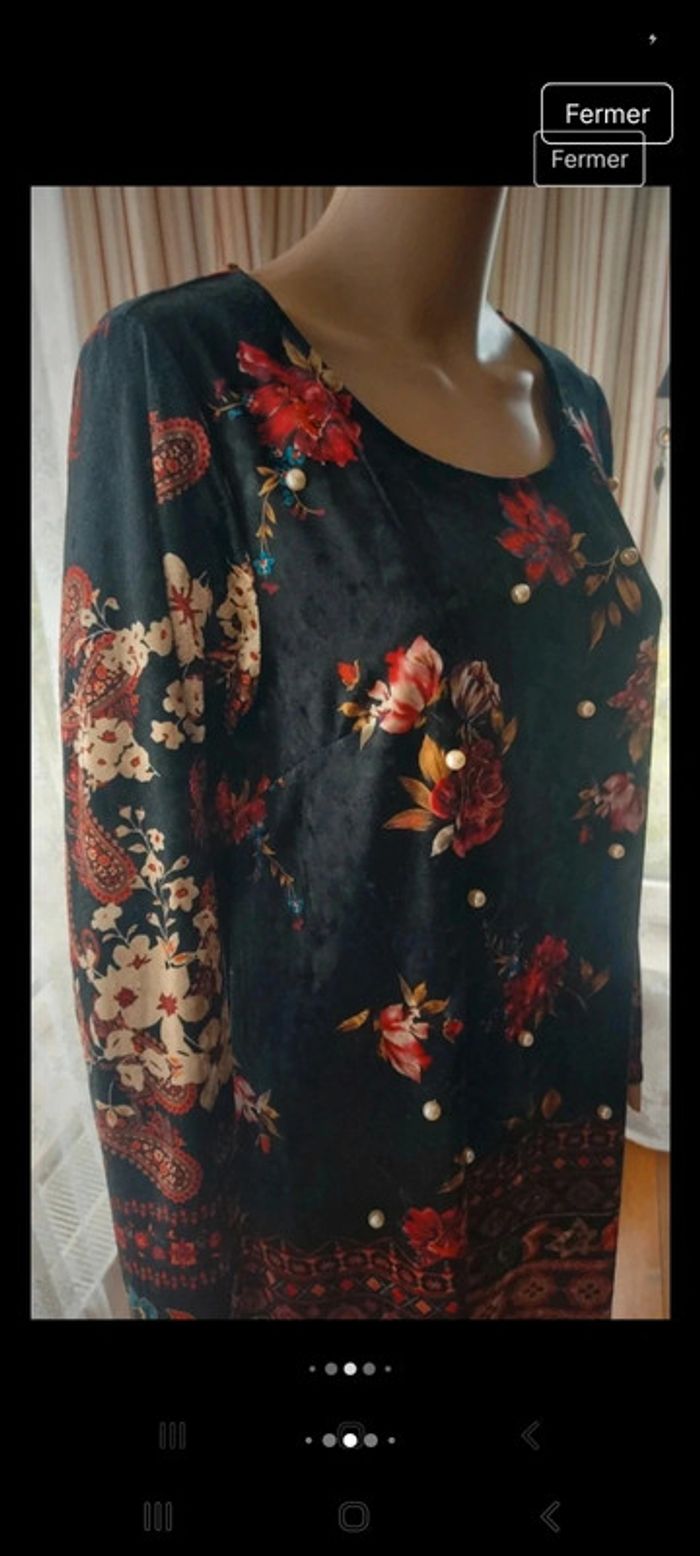 Magnifique Robe chic Paprika taille M fr 46 - photo numéro 16