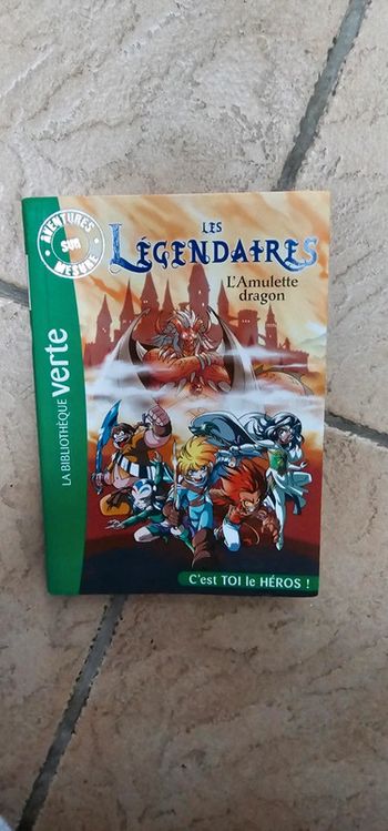 Livre les légendaires la bibliothèque verte