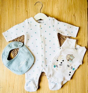 Ensemble layette 3 pièces Gemo
