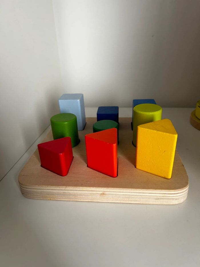 Jeu de placement en bois - photo numéro 2