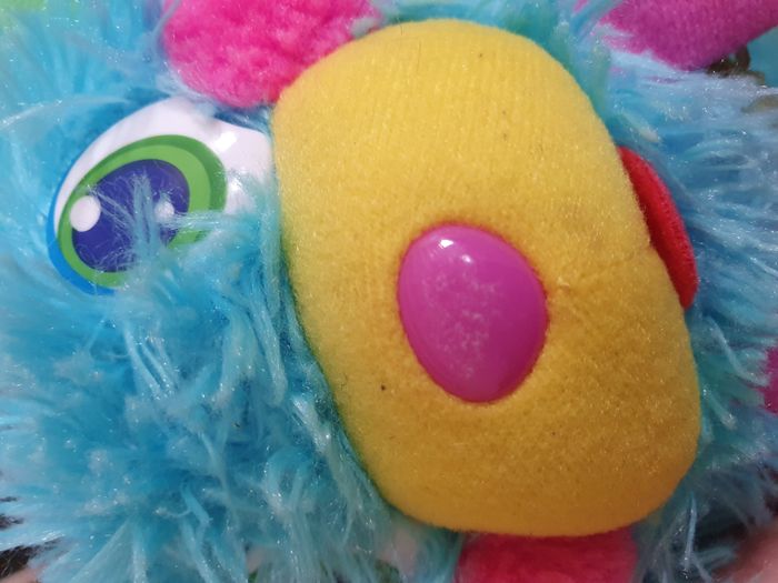 Peluche popples Playmates toys 2007 Bleu et vert - photo numéro 8