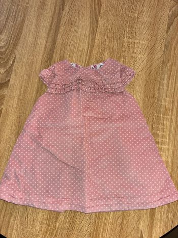 Superbe robe bébé fille 3 mois marque sergent major