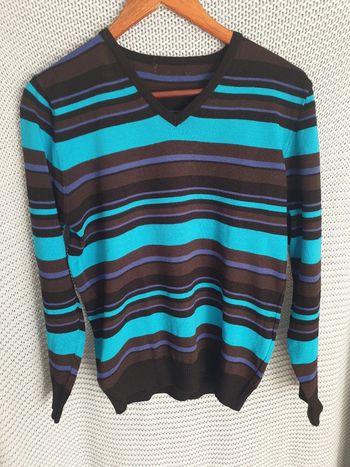 Pull rayé