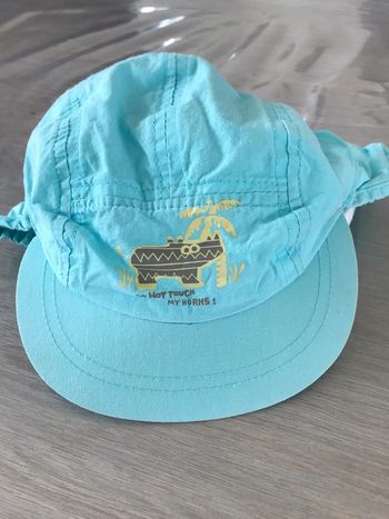 Casquette saharienne bébé