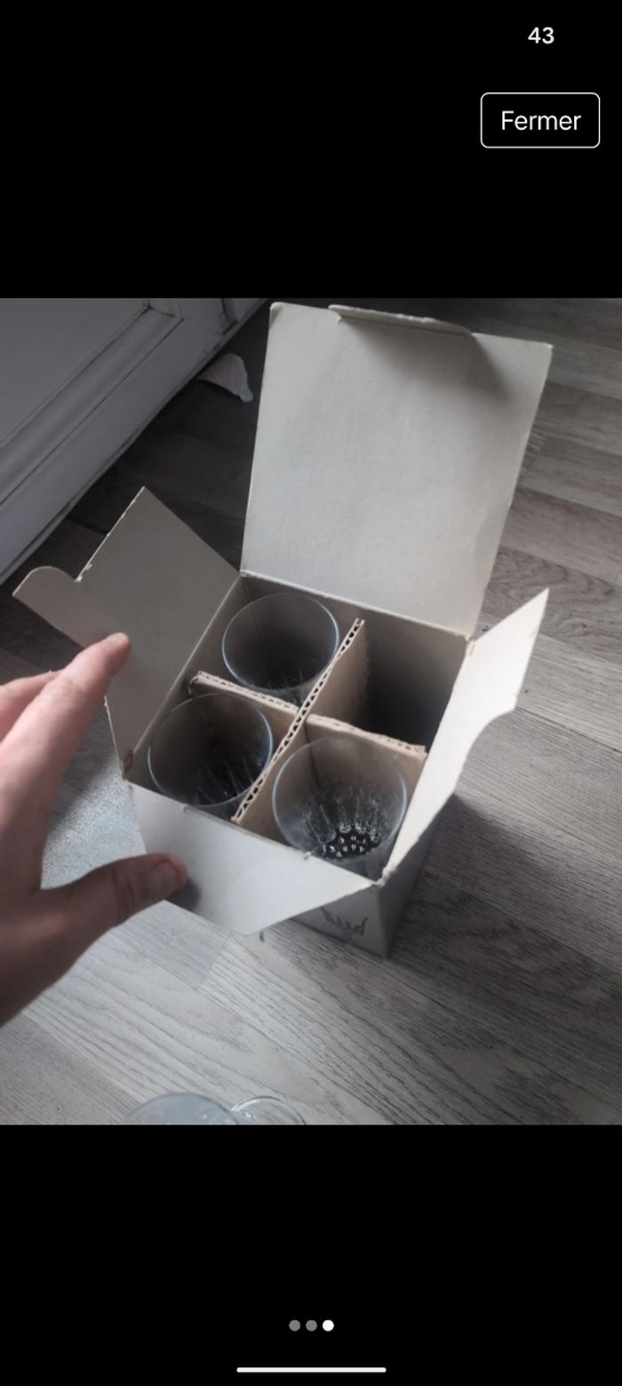 Flûte à champagne en cristal - photo numéro 3