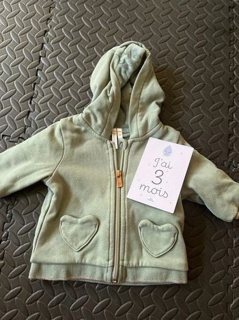 Gilet vert cœur Orchestra