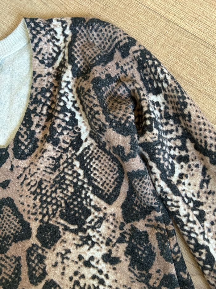 Pull imprimé tout doux Morgan taille S excellent état - photo numéro 9
