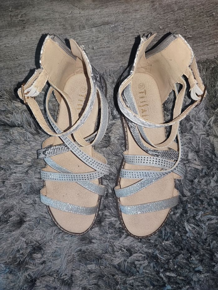 Sandales pied nus femme taille 37 tissaia - photo numéro 2