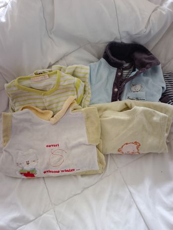 Lot de 4 pyjama hiver garçon