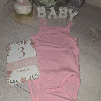 Body bébé fille 3 mois Orchestra