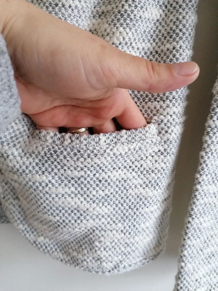 Gilet chiné 12 ans la redoute - très bon état - photo numéro 3