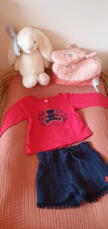 Ensemble Lulu Castagnette taille 6 mois