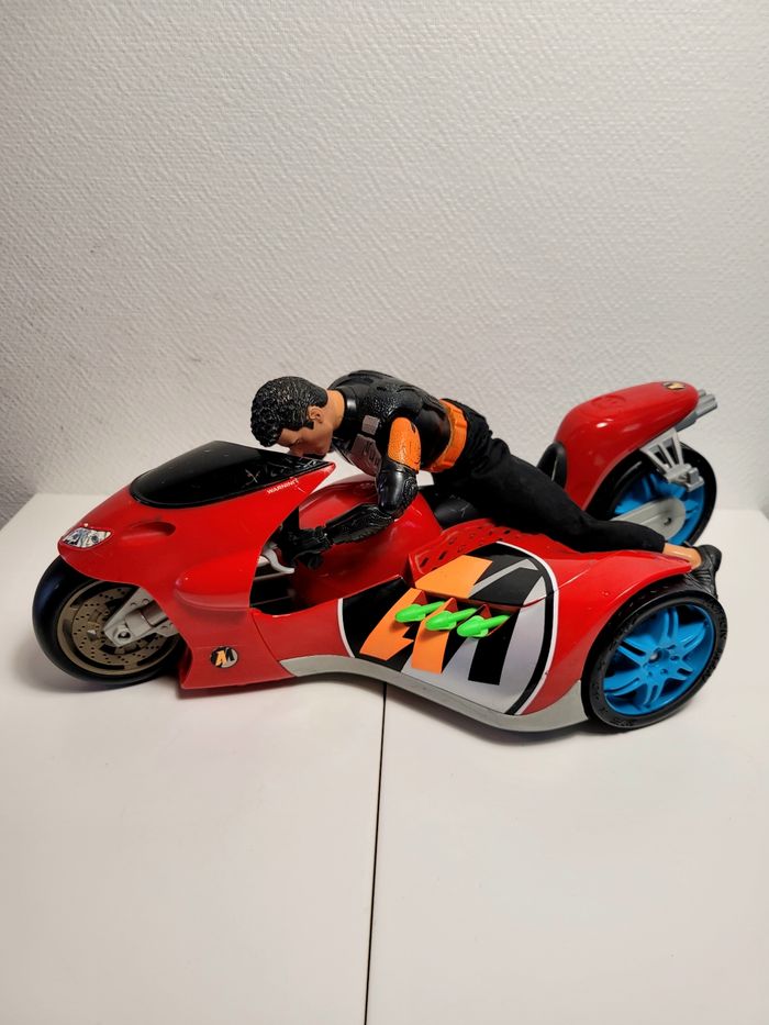 Moto + Personnage - Action Man