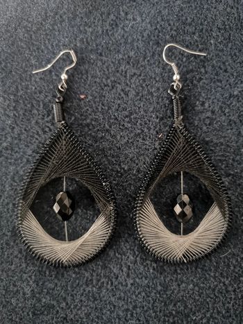 Créoles fantaisie noires