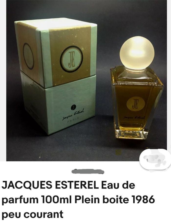 Parfum tout neuf dans son emballage d'origine  : Jacques Estérel Paris  100 ml - photo numéro 4
