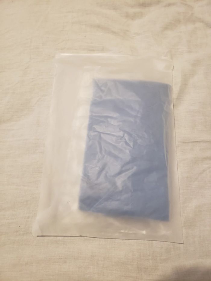 T-shirt bleu sans manches XL - photo numéro 5