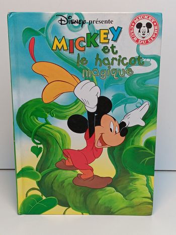 Livre Disney club du livre Mickey et le haricot magique