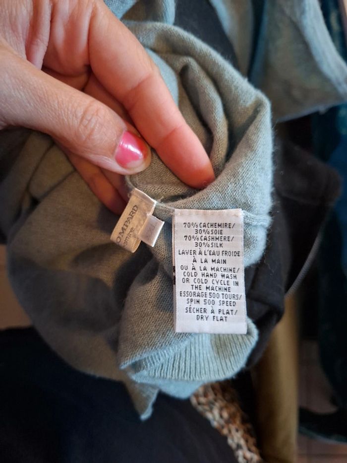 Robe pull cachemire soie XXL Eric bompard - photo numéro 6