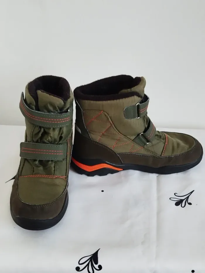 Bottes de neige Après-ski kaki Pepperts taille 36 - photo numéro 3
