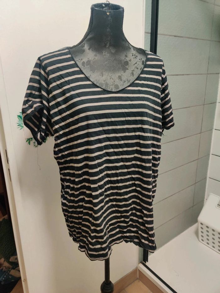 Tee shirt rayé