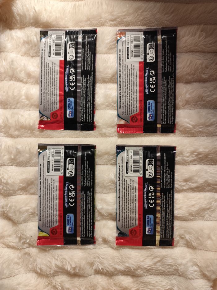 Artset lot boosters EV Écarlate et violet neuf scellés sortis de display scellées pokémon - photo numéro 2