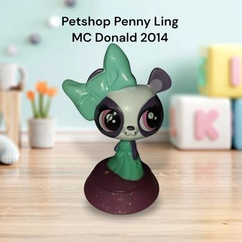 Little Petshop Penny Ling LPS Hasbro MC Donald's 2014