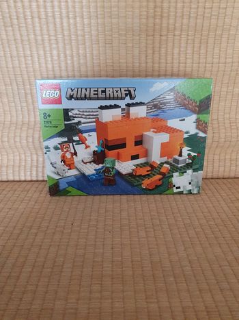 Le refuge renard 21178 lego Minecraft