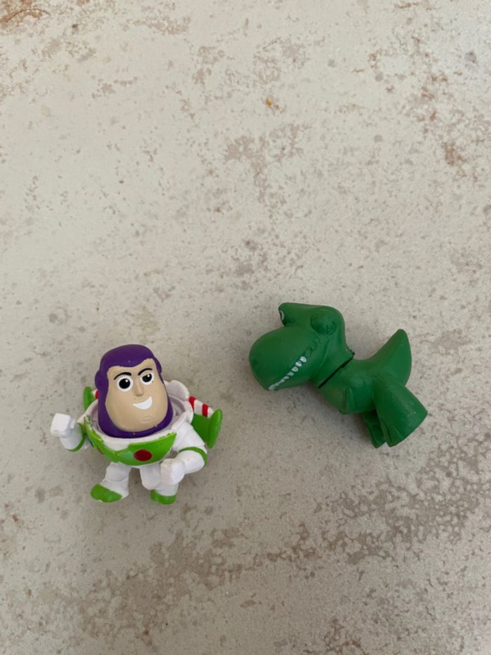 2 figurines Toy Story (Buzz et Rex) - photo numéro 3