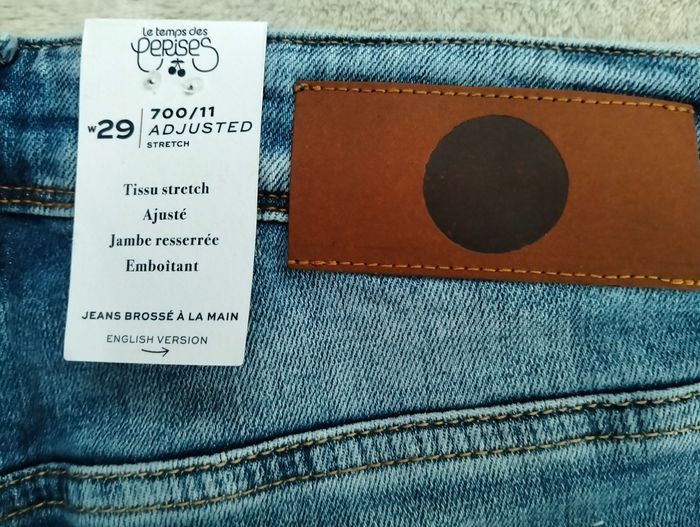 Jeans bleu W29 le temps des cerises - photo numéro 3
