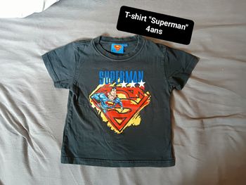 T-shirt Superman 4ans 