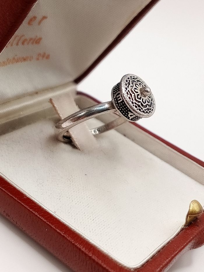 Anello argento 925 segni zodiacali con ciondolo regolabile - photo numéro 3