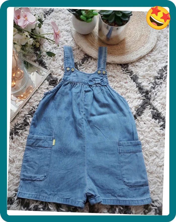 Combishort en jeans Taille 18 mois💞🌿 - photo numéro 3