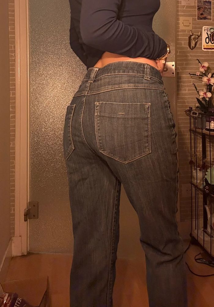 Jean vintage taille basse - photo numéro 3