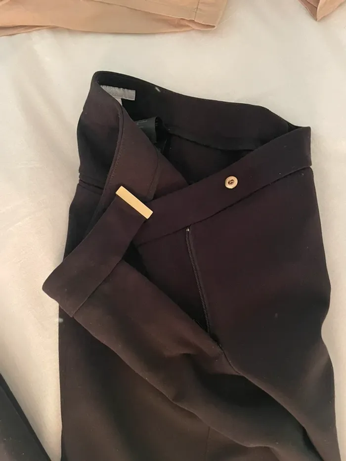 Pantalon de tailleur noir H&M - photo numéro 3