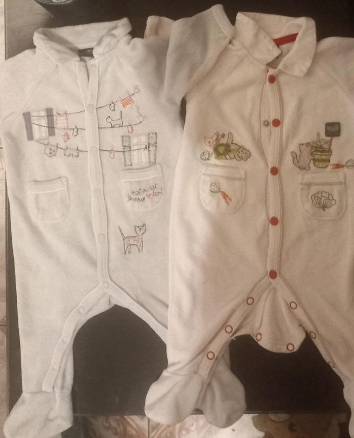Lot 2 pyjamas