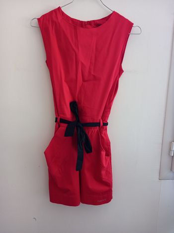 Robe rouge fille 10 ans