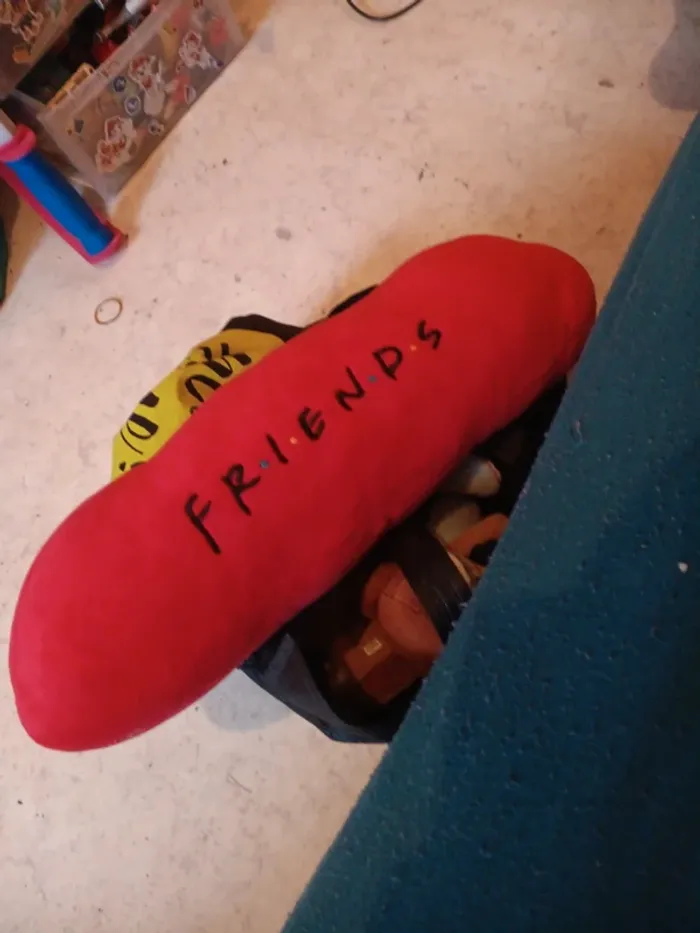 Peluche coussin logo central perk friends pas vinted go - photo numéro 2