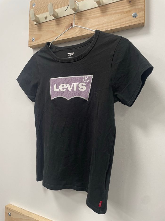 T-shirt Levi’s noir – Taille 14 ans – Très bon état - photo numéro 5