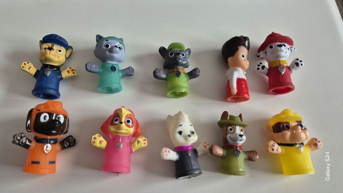 Marionnette doigts pat patrouille