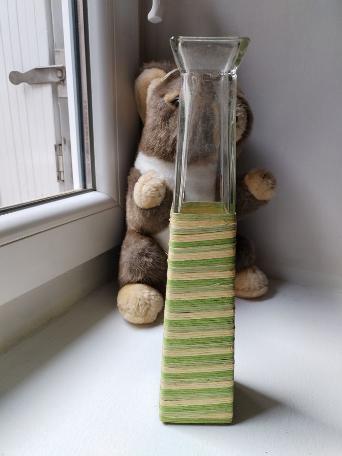 Vase en verre