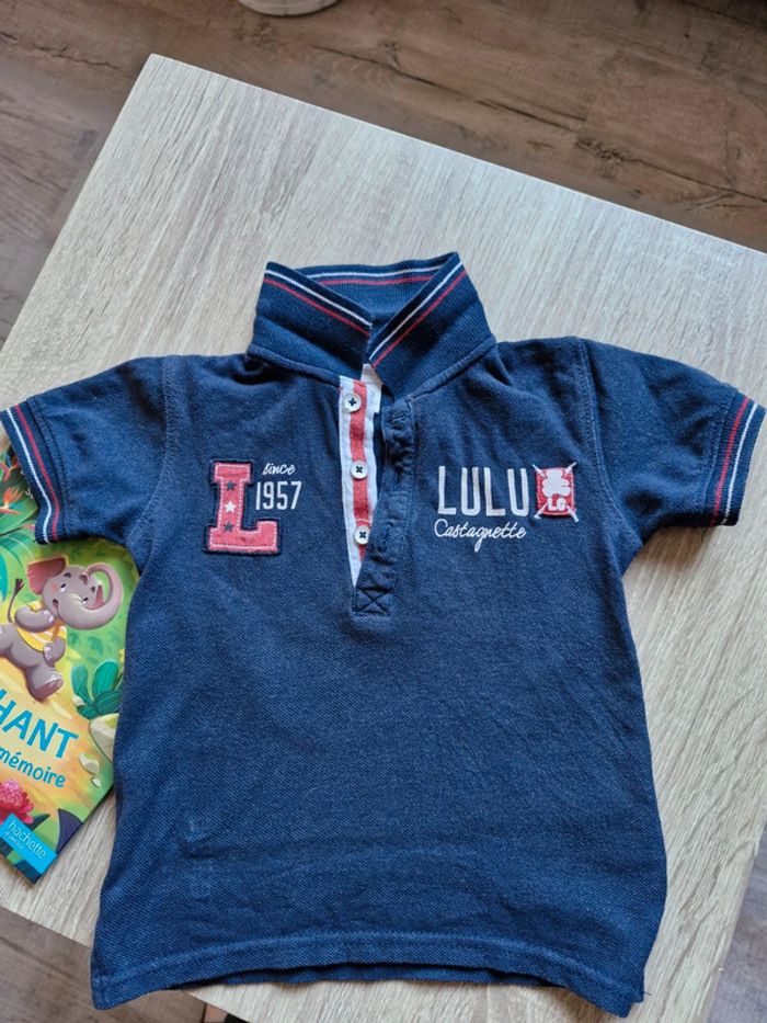 Polo bébé garçon. Lulu castagnette