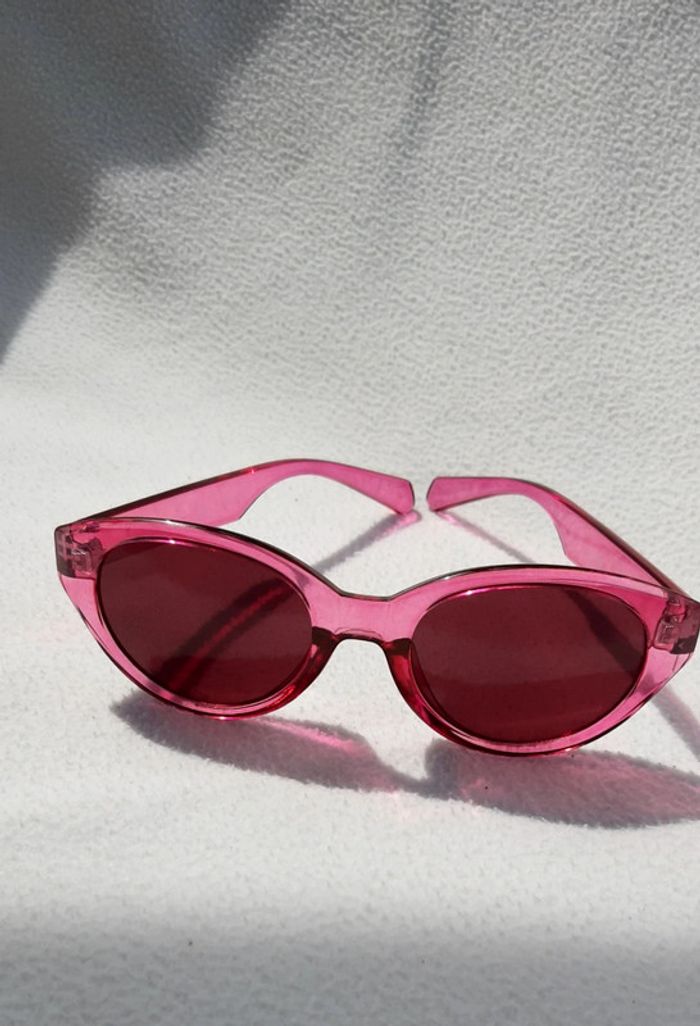 Lunettes de soleil rose Cat.3