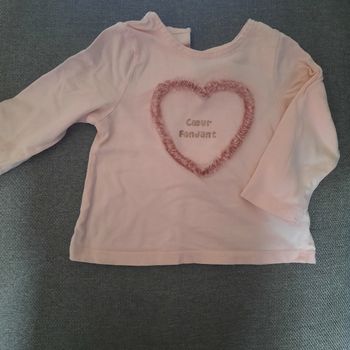 Tshirt manches longues fille