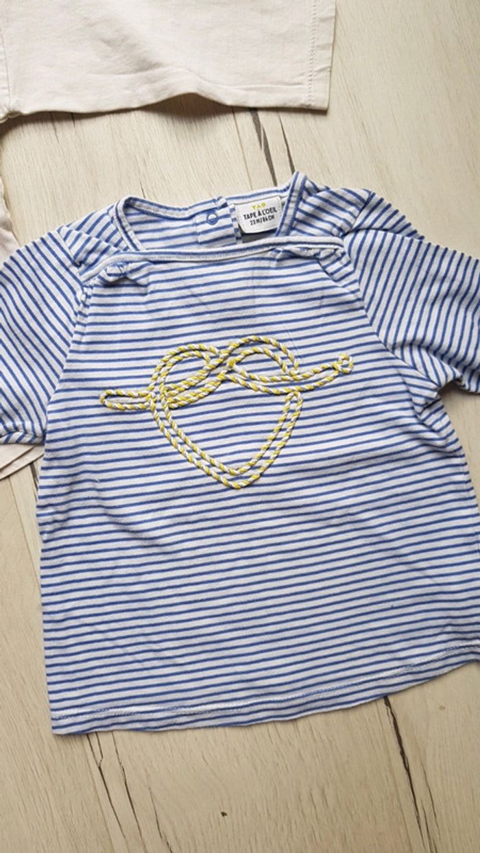 Ensemble 3 pièces mi saison fille 2ans tao kiabi - photo numéro 4