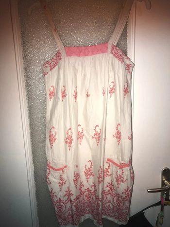 robe see u soon rose et blanche