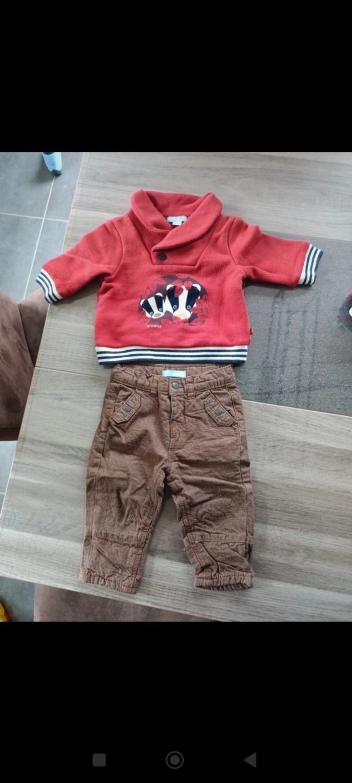 Ensemble bébé garçon 6 mois